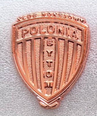 POLONIA BYTOM hokej brązowa pin