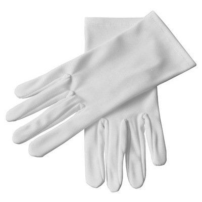Białe rękawiczki do poztu sztanwego M