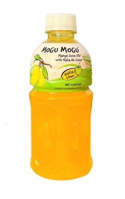 Mogu Mogu MANGO 320ml z galaretką Nata De Coco