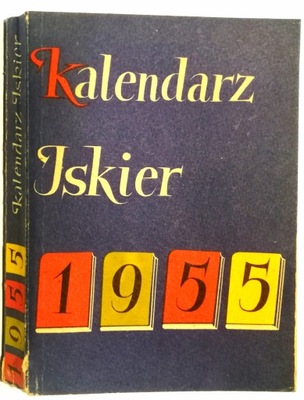 Kalendarz ISKIER 1955