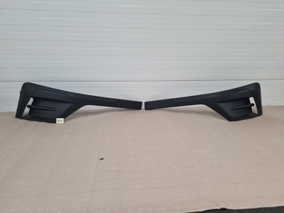 Накладка решітка ліва права бампера renault trafic iv фото №1