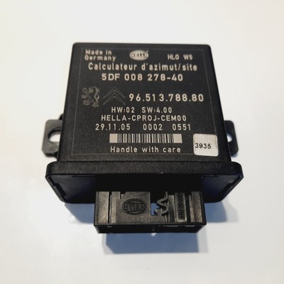 Peugeot 407 модуль блок керування світла 9651378880 фото №1