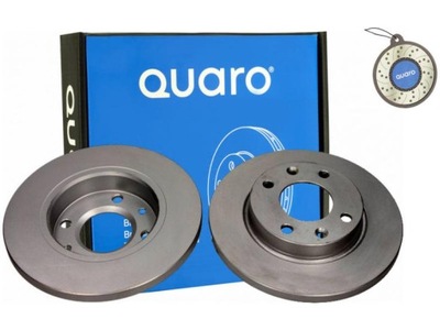 DISCOS PARTE DELANTERA QUARO QD8765 + ZAPACH  