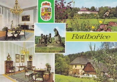 CZECHY - RATIBORICE - ZAMEK - HERB