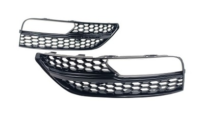 Правая левая рамка решётка радиатора решётка противотуманной фары audi a3 rs3 8v 2012-2016 хэтчбек фото №1