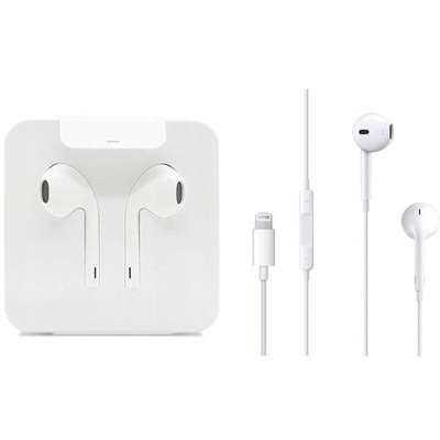 Słuchawki z mikrofonem do Apple Lightning iPhone 7 8 X XS 11 12 13 14