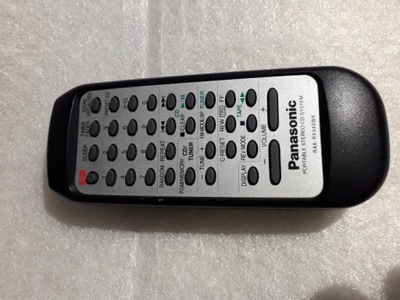 oryginalny pilot PANASONIC RAK-RX949WK do boomboxa RX-ES30