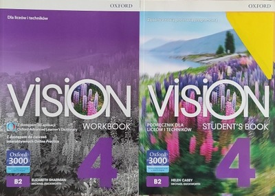 Vision 4 workbook student's book KOMPLET