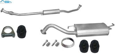 Toyota corolla 1.4 d - 4d 8v гаситель комплект фото №1