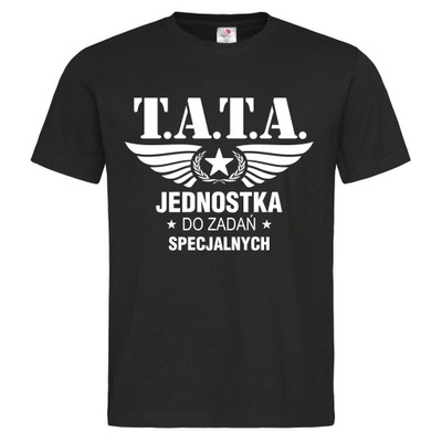 Koszulka t-shirt dla Taty najlepszy TATA wzory XL