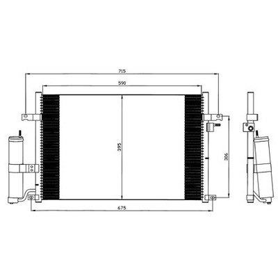 RADIATOR AIR CONDITIONER FROM OSUSZACZEM CHEVROLET  