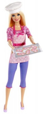 Mattel Barbie Bądź Kim Chcesz Barbie Jako Szefowa Kuchni BFP99