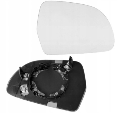 Audi a6 c6 q3 8u стекло вкладыш зеркало правый фото №1