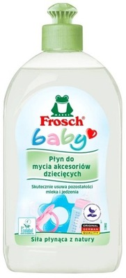 Płyn do mycia Butelek i Smoczków akcesoriów dziecięcych Frosch Baby 500 ml