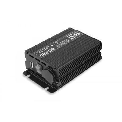 BALASTO DC/DC 24/12V DC 200 RANURA ENCENDEDOR + USB  