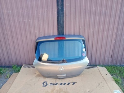 Opel corsa d крышка багажника задняя 3d фото №1