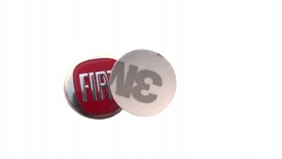 Fiat emblemat naklejka logo na kluczyk pilot 15mm