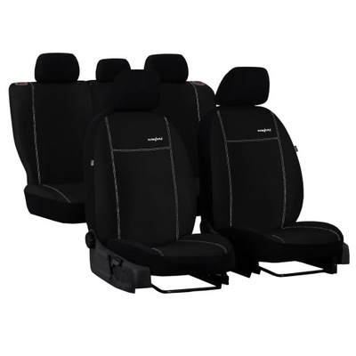 FORRO UNIVERSALES GAMUZA COMFORT NEGRAS PARA MERCEDES E CLASE W210  