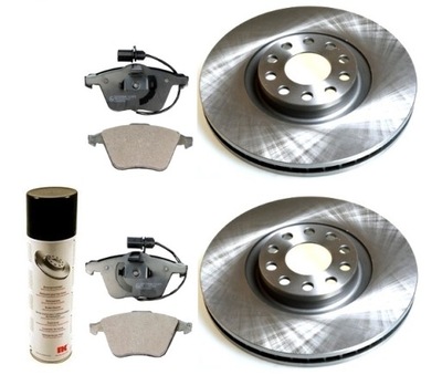 Тормозные диски тормозные колодки audi a6 c5 allroad s6 перед 321mm фото №1