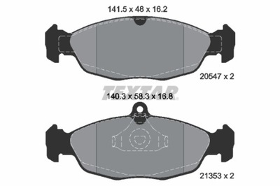 HAM.KLOCKI /P/ASTRA,VECTRA,CORSA 91-