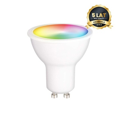 Żarówka LED Wi-FI GU10 5W Smart RGB+CCT+DIM