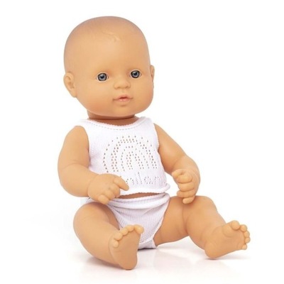 Miniland Lalka hiszpańska Baby Europejka 32 cm