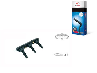 Котушка запалювання opel janmor фото №1