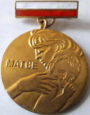 MEDAL "MATCE" PRL !
