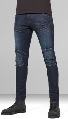 Jeansy G-STAR RAW 5620 3D ZIP KNEE r. 27/32