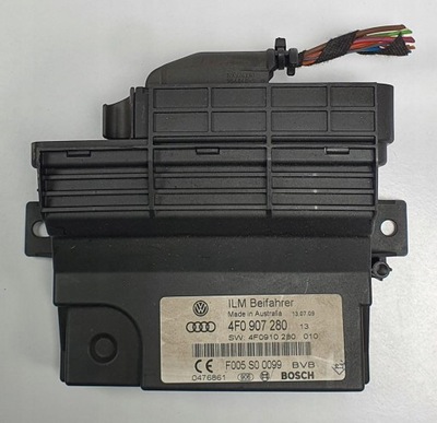 Модуль блок керування живлення audi a6 c6 4f0907280 фото №1