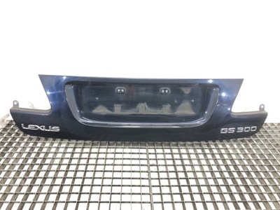 Накладка кришки задня lexus gs хетчбек 05-12 76801-30140 молдинг фото №1