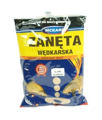 Lin Karaś 1KG MCKARP Zanęta wędkarska 24H!