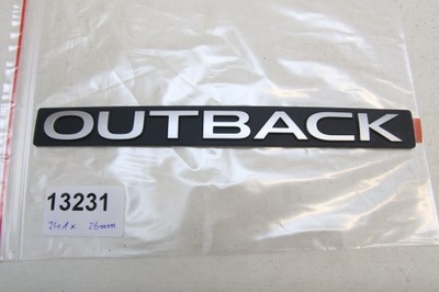 INSCIPTION EMBLEM SIGN DOOR SIDE ORIGINAL SUBARU OUTBACK BS 2015-2019  