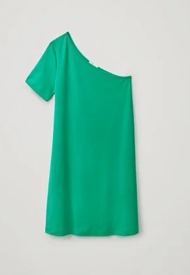 COS sukienka T-shirtowa 36 S organiczna bawełna U109