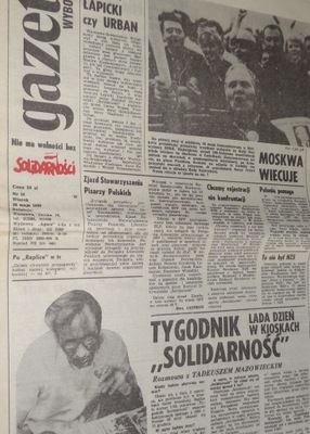 1989 r. Gazeta Wyborcza nr 16
