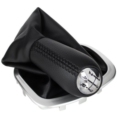 Renault clio 3 iii 2005- ручка рычаг переключения передач чехол фото №1