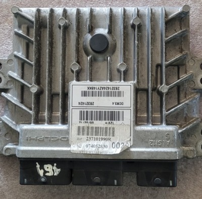 Бортовий комп'ютер блок керування двигуни renault 237101990r фото №1