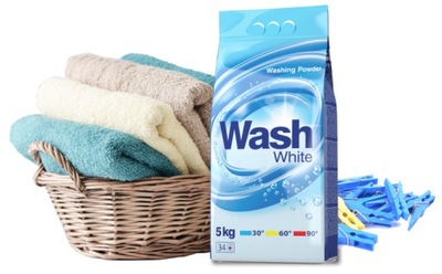 Proszek do prania do białego WASH 5KG