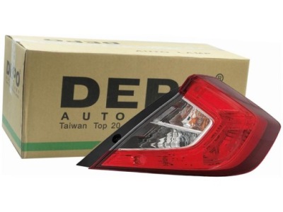 Лампа задняя правая honda civic x mk10 16- sedan фото №1