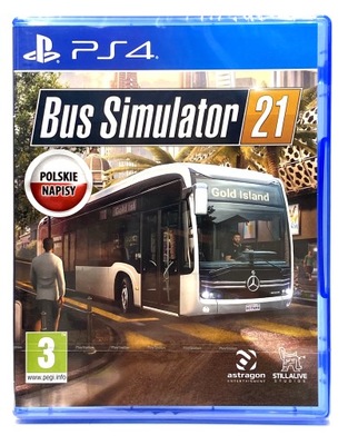 BUS SIMULATOR 21 PL | NOWA | PS4 PS5 | PO POLSKU | PLAYSTATION 4 5