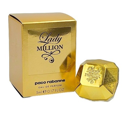 Paco Rabanne Lady Million Eau De Parfum 5ml Miniaturka