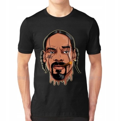 King Snoop Cool Design Rap Hip Hop męska koszulka