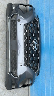 Hyundai santa fe 2019- бампер перед передний фото №1