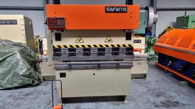 Prasa krawędziowa SAFAN 25 t x1650 manualna zderzak CNC