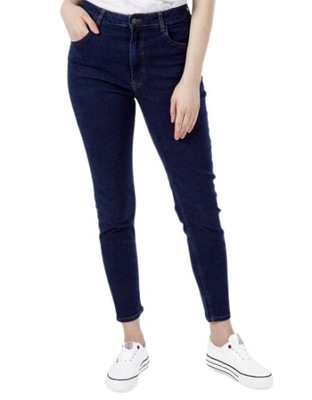 Spodnie damskie MOM JEANS niebieskie jeansy 31/32