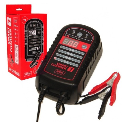 IDEAL PROSTOWNIK ŁADOWARKA SMART CHARGER 7 6V /12V