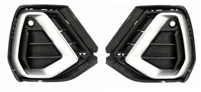 Audi q3 f3 2018- s-line решётка бампера p + l фото №1