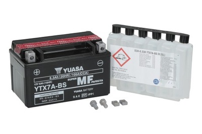 BATERÍA YUASA YTX7A-BS APRILIA RXV 450  