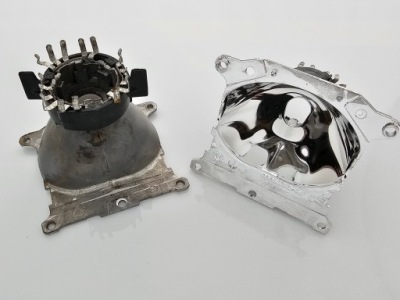 Відбивач лінзи фара audi q7 4l przed lift valeo d1s фото №1