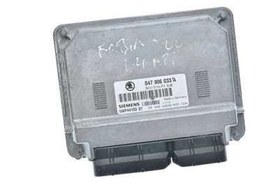 Бортовой компьютер fabia 1.4 047906033a 5wp4419307 фото №1